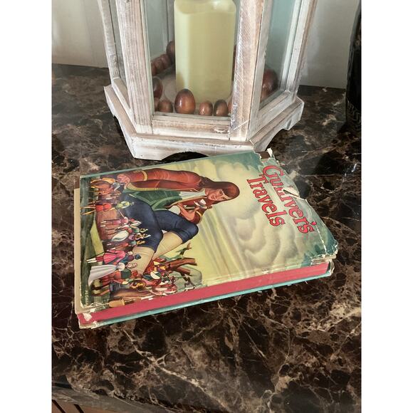 1940 Gulliver’s Travels by Jonathon Swift Whitman Pub Dust Cover - Picture 8 of 12